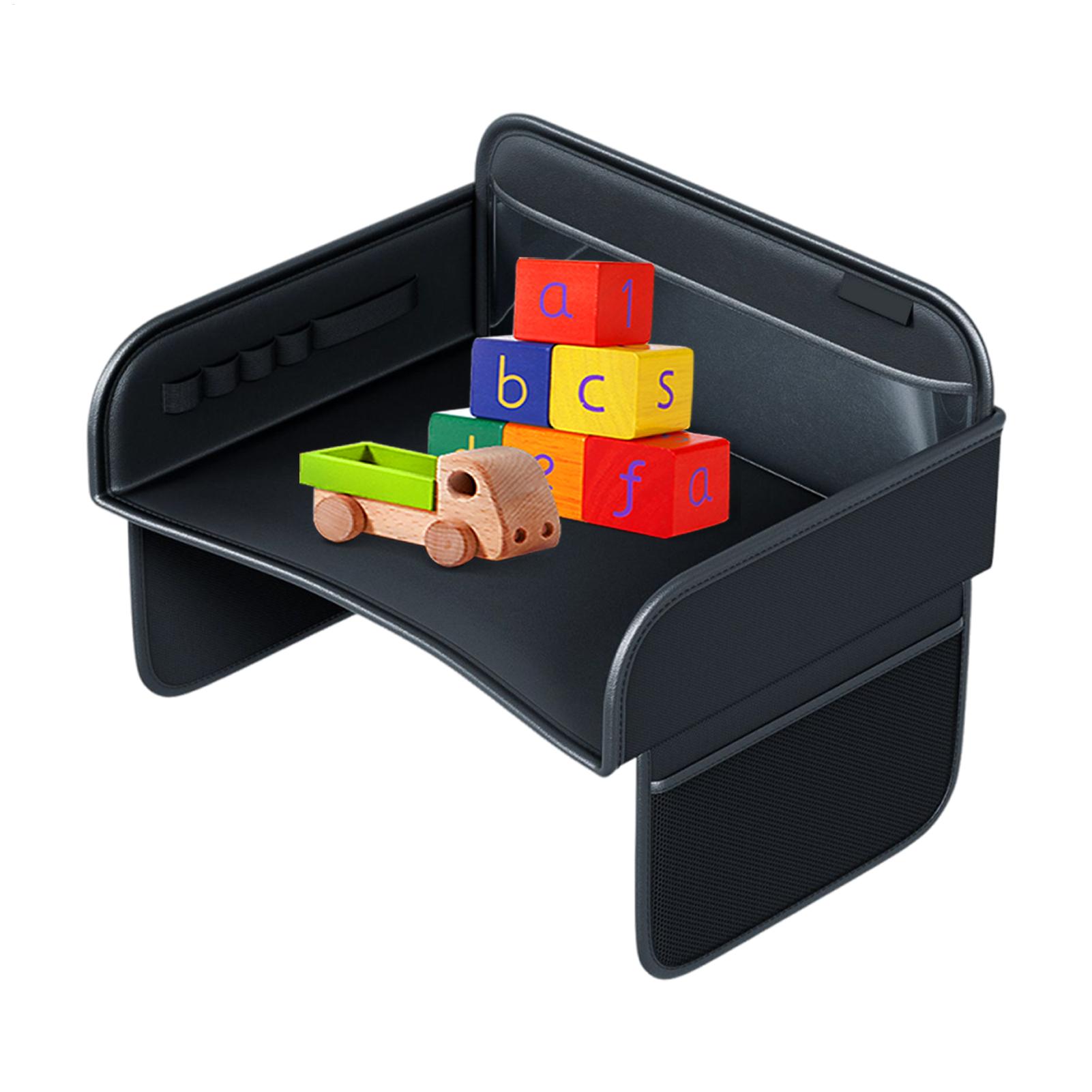 Travel Accessories Kids - 子供用車載ダイニングテーブル、ユニバーサルカーシートトラベルトレイ、後部座席おもちゃオーガナイザーテーブルホルダー、赤ちゃん子供向け