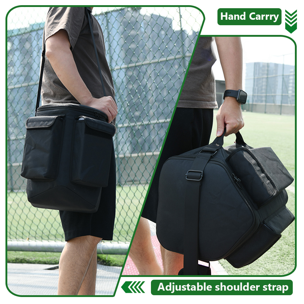 Travel Accessories Organizer Case - トラベルキャリングケース 耐衝撃オーガナイザーバッグ 落下防止 ハンドル&ショルダーストラップ&アクセサリーポケット付き Bose S1