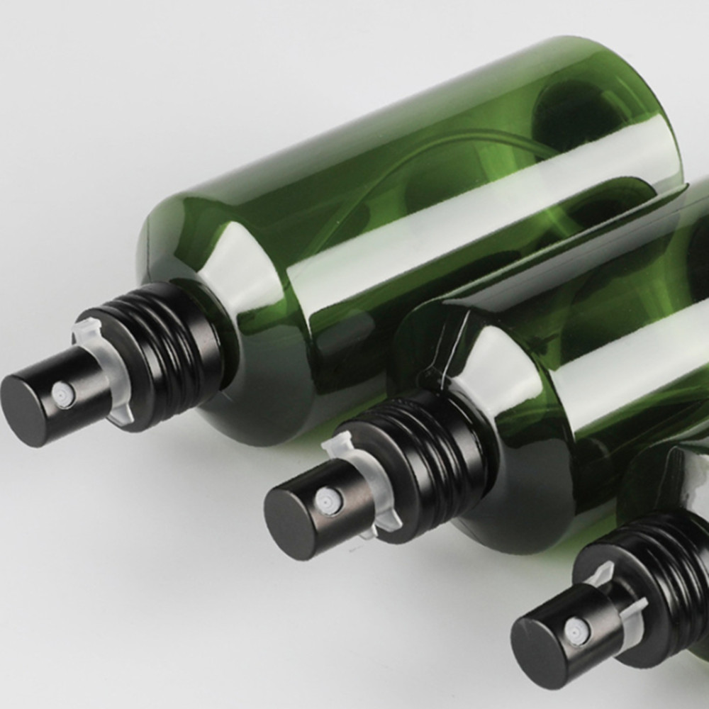 Travel Accessories Bottles - 1PC 50/100/150/200 ミリリットルスプレーボトルポータブルグリーンプラスチック噴霧器ボトル詰め替え旅行香水ボトル化粧品容器