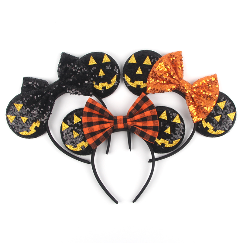 Travel Accessories Kids - 最新のミッキーマウス耳カチューシャ、ミニーのヘアバンド、人気の漫画キャラクターコスプレ、大人子供用ハロウィンパーティー旅行ヘアアクセサリー