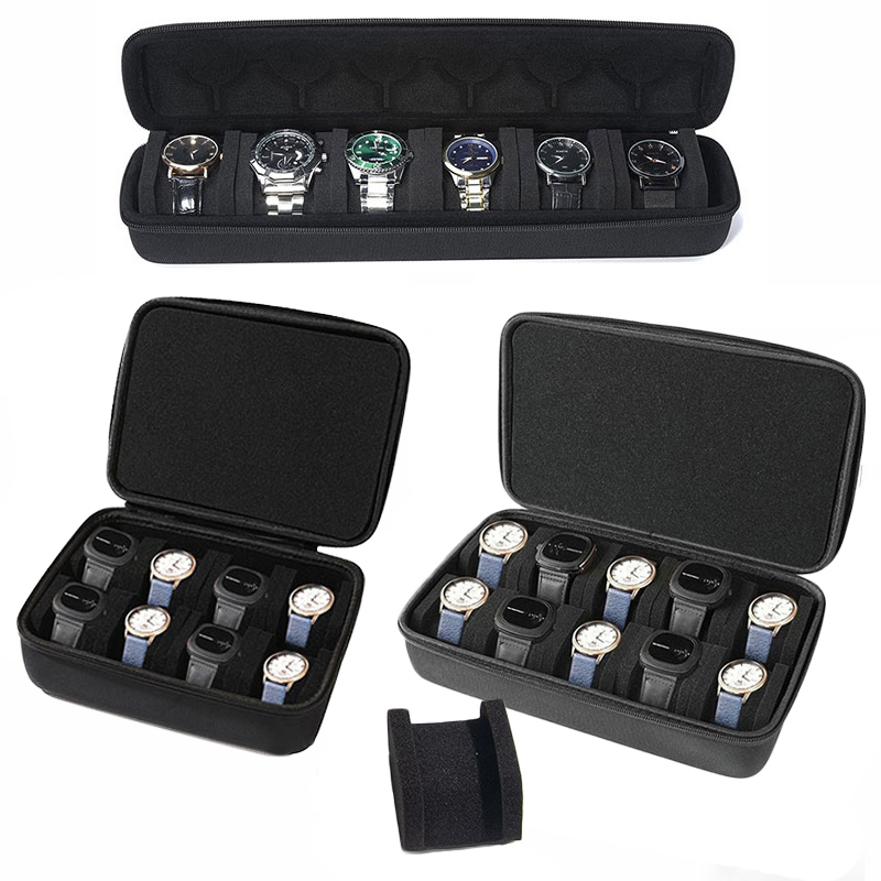 時計収納ボックス 6/10スロット 時計オーガナイザー ポー - Travel Accessories Organizer Case のレビューと価格