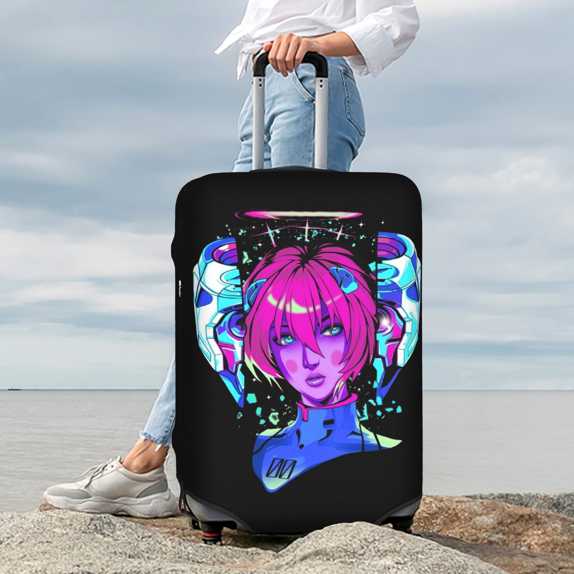 レイとEVA 00 ネオンジェネシスエヴァンゲリオン旅行荷物 - Travel Accessories Rei のレビューと価格