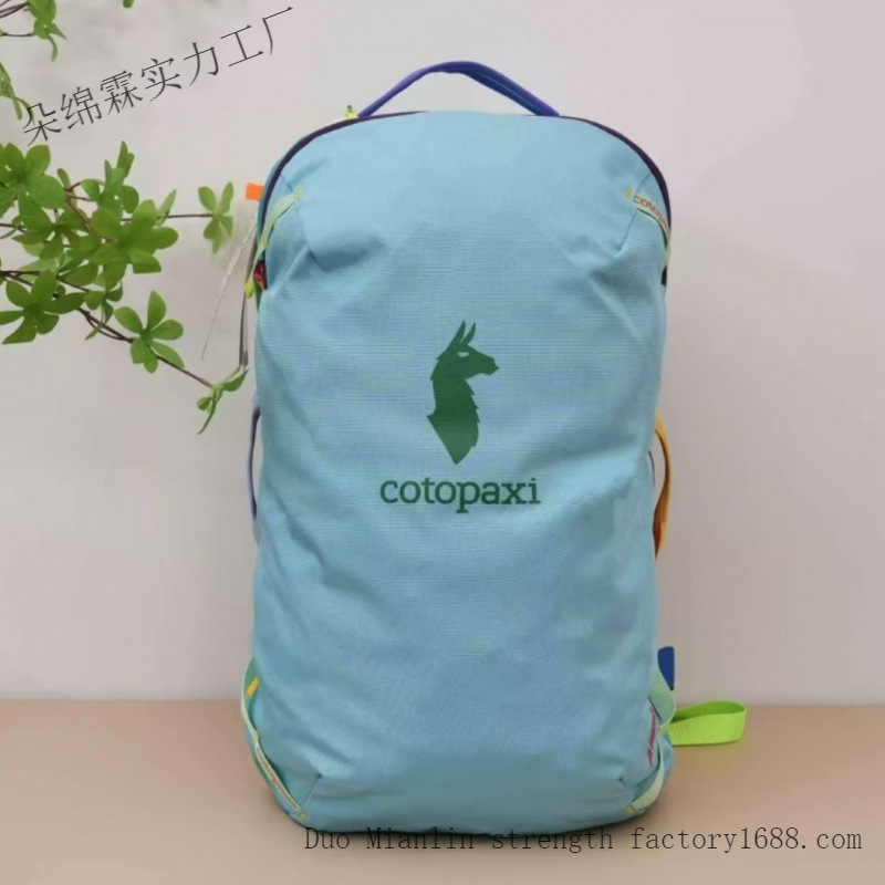 防水カラーブロックバックパック男性女性大容量旅行バッグアウト - Travel Accessories Men のレビューと価格