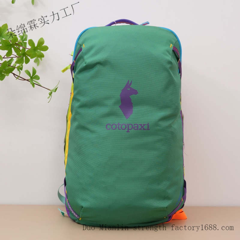 防水カラーブロックバックパック男性女性大容量旅行バッグアウト - Travel Accessories Men のレビューと価格