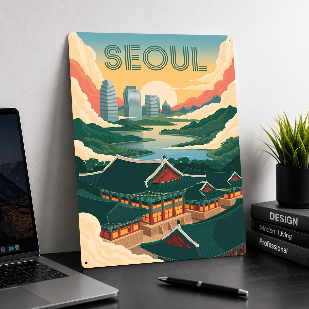 ソウル旅行アートメタルポスター、ファンや愛好家への完璧な贈り - Travel Accessories For Europe のレビューと価格