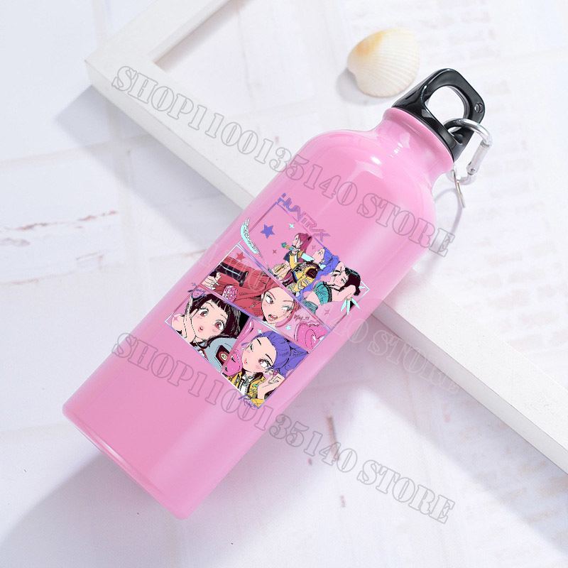 アニメフィギュアアルミ製ウォーターボトルアウトドアバイクスポ - Travel Accessories Bottles のレビューと価格