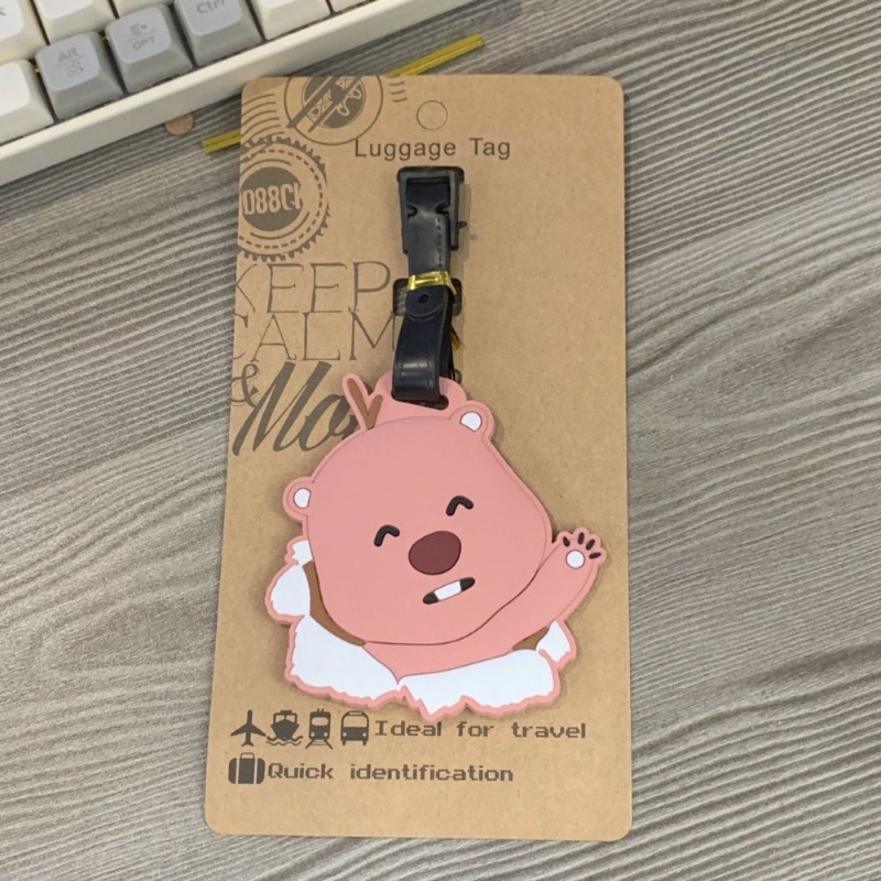 かわいいポロロ ルピービーバー ラゲッジタグ、キュートなイン - Travel Accessories Kids のレビューと価格