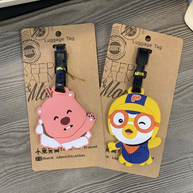 かわいいポロロ ルピービーバー ラゲッジタグ、キュートなイン - Travel Accessories Kids のレビューと価格