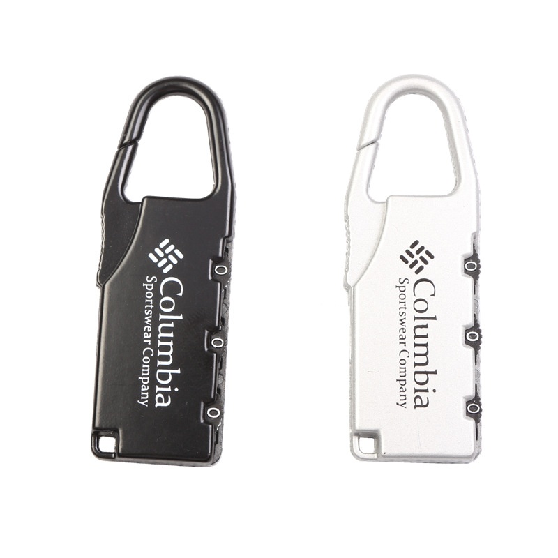 1 個亜鉛合金パスワードロック盗難防止ミニ南京錠荷物バッグ写 - Travel Video Accessories のレビューと価格