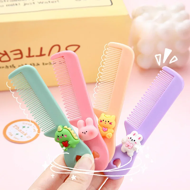 赤ちゃんと女の子のための丸い歯のブラシ,動物の絵が描かれたヘ - Travel Accessories For 10 Year Old Girl のレビューと価格