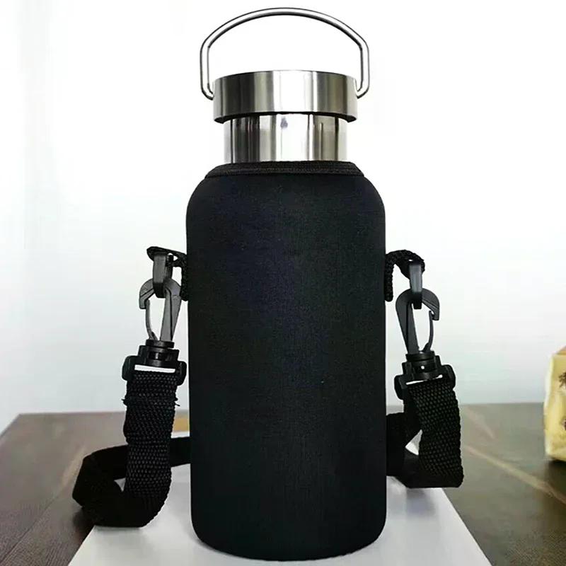 2 in 1 ポータブルウォーターボトルバッグ アウトドアカ - Travel Accessories Bottles のレビューと価格