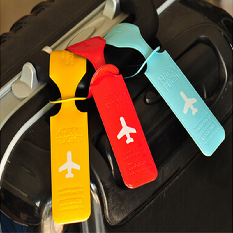 ポータブルソリッドカラーラゲッジタグクリエイティブ荷物スーツ - Travel Accessories Kids のレビューと価格
