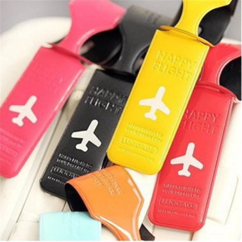 ポータブルソリッドカラーラゲッジタグクリエイティブ荷物スーツ - Travel Accessories Kids のレビューと価格