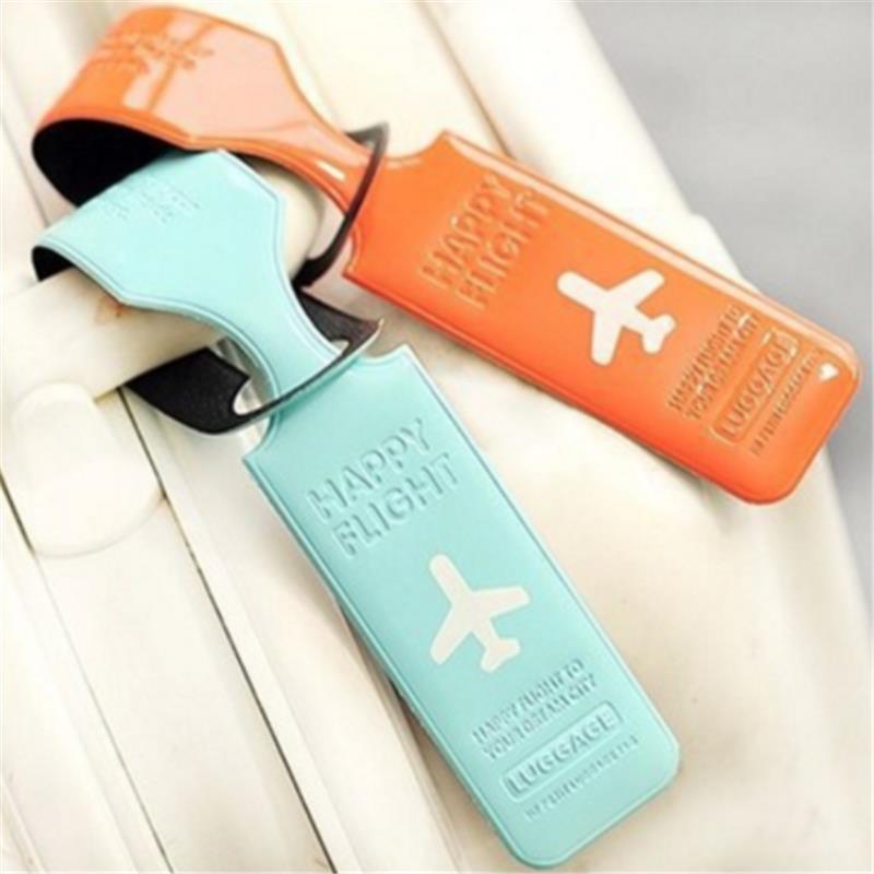 ポータブルソリッドカラーラゲッジタグクリエイティブ荷物スーツ - Travel Accessories Kids のレビューと価格