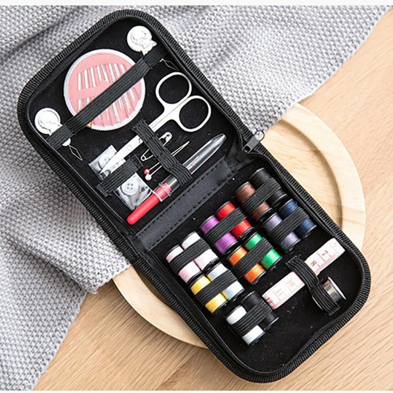 旅行や家庭用のポータブルソーイングキット,ミニソーイングボッ - Travel Accessories Kit For Women のレビューと価格