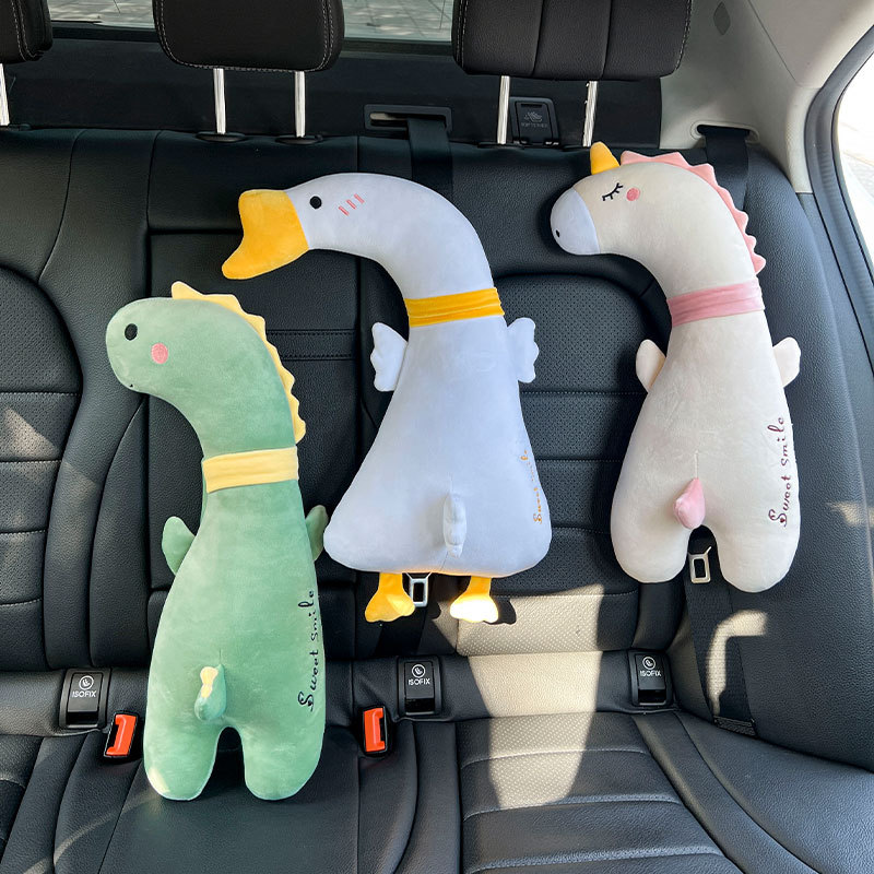 子供のための漫画のペットデザインのカーシートショルダーパッド - Travel Accessories For 4 Year Old のレビューと価格
