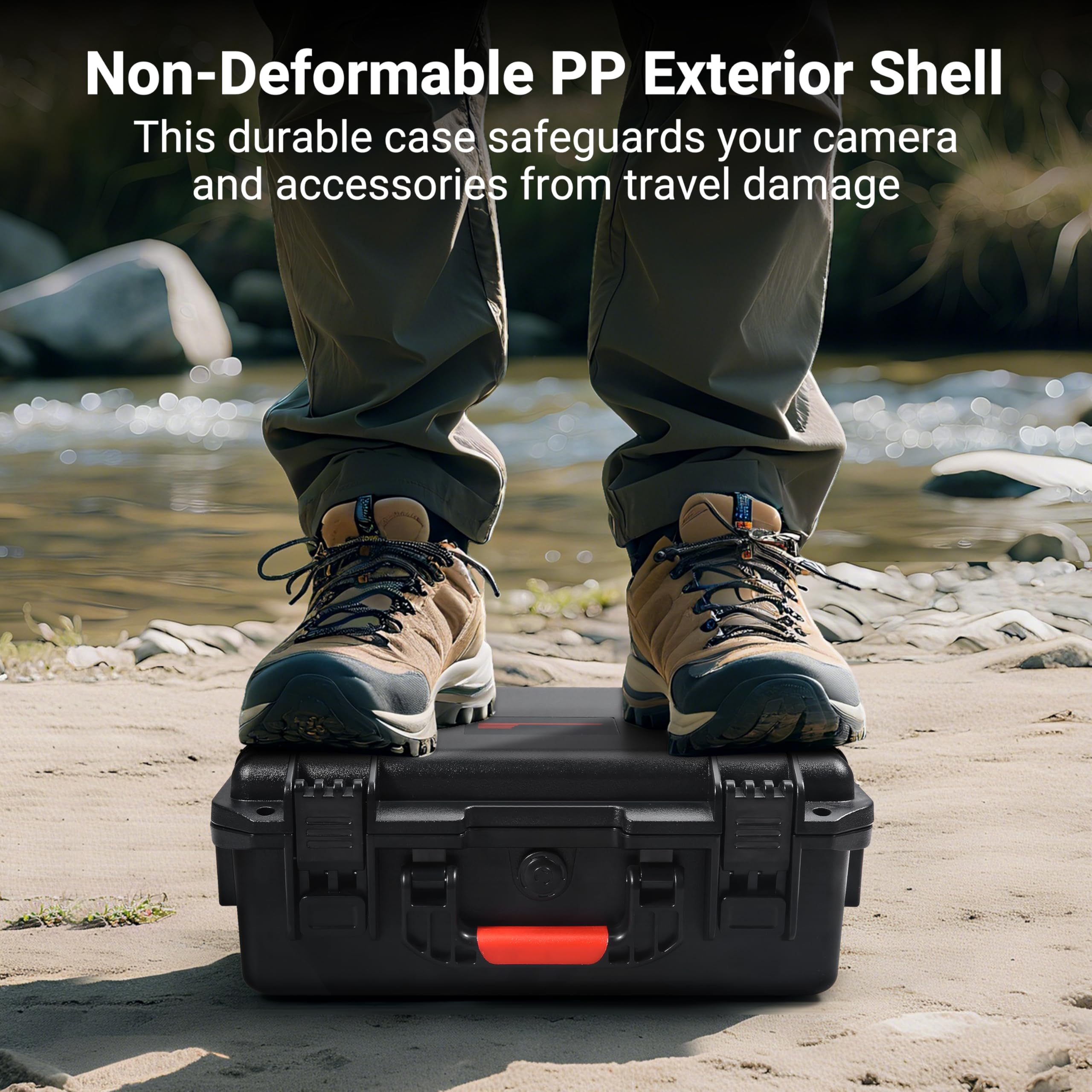Insta360 X4用大型防水トラベルケースオーガナイザー - Travel Accessories Organizer Case のレビューと価格
