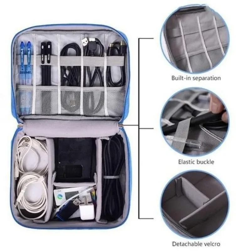 電子機器オーガナイザー トラベルケース 防水ケーブルオーガナ - Travel Accessories As Gifts のレビューと価格