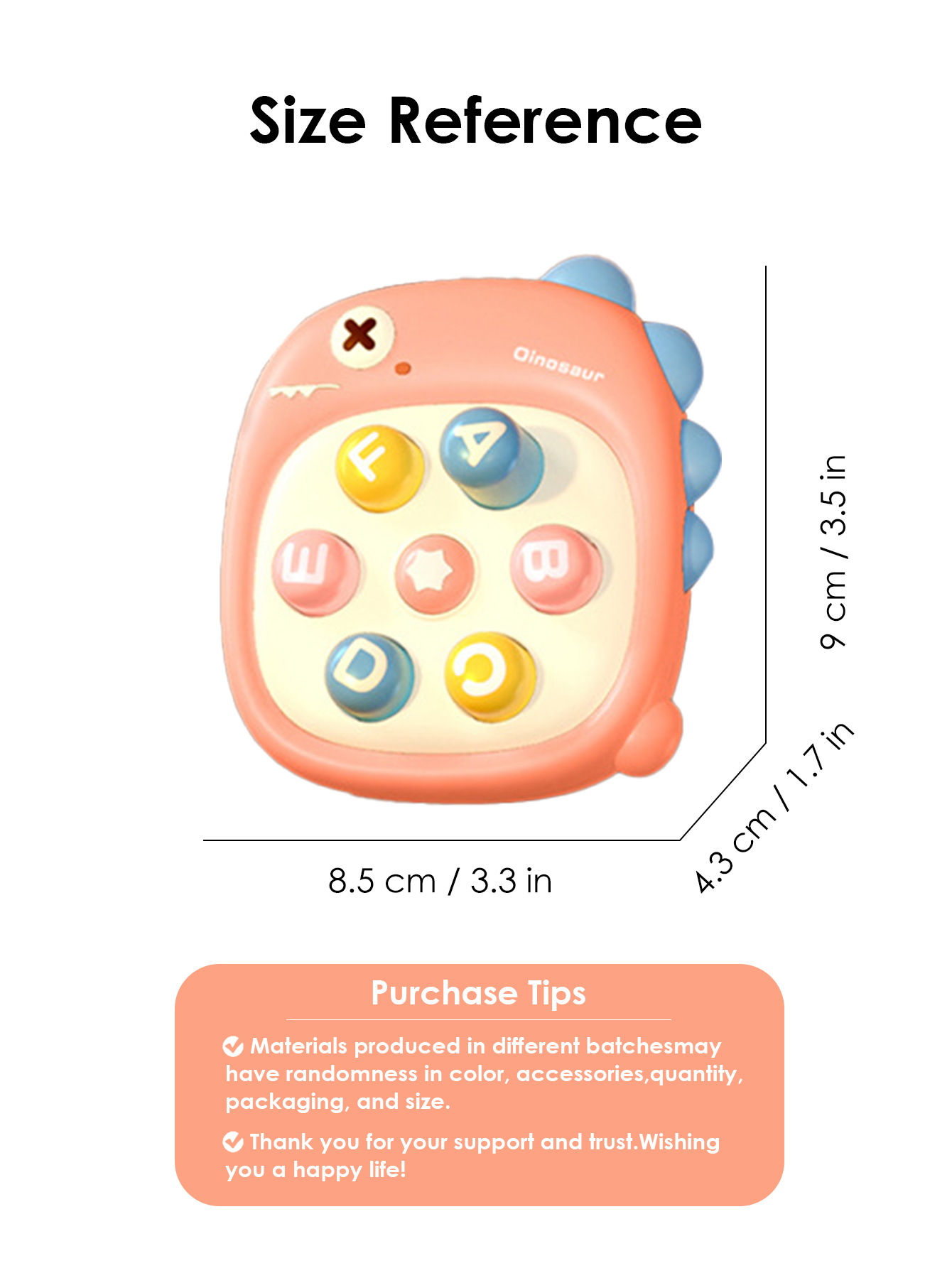 ポケットサイズのミニモグラ叩き不安解消おもちゃ、ハンドヘルド - Travel Accessories For Europe のレビューと価格