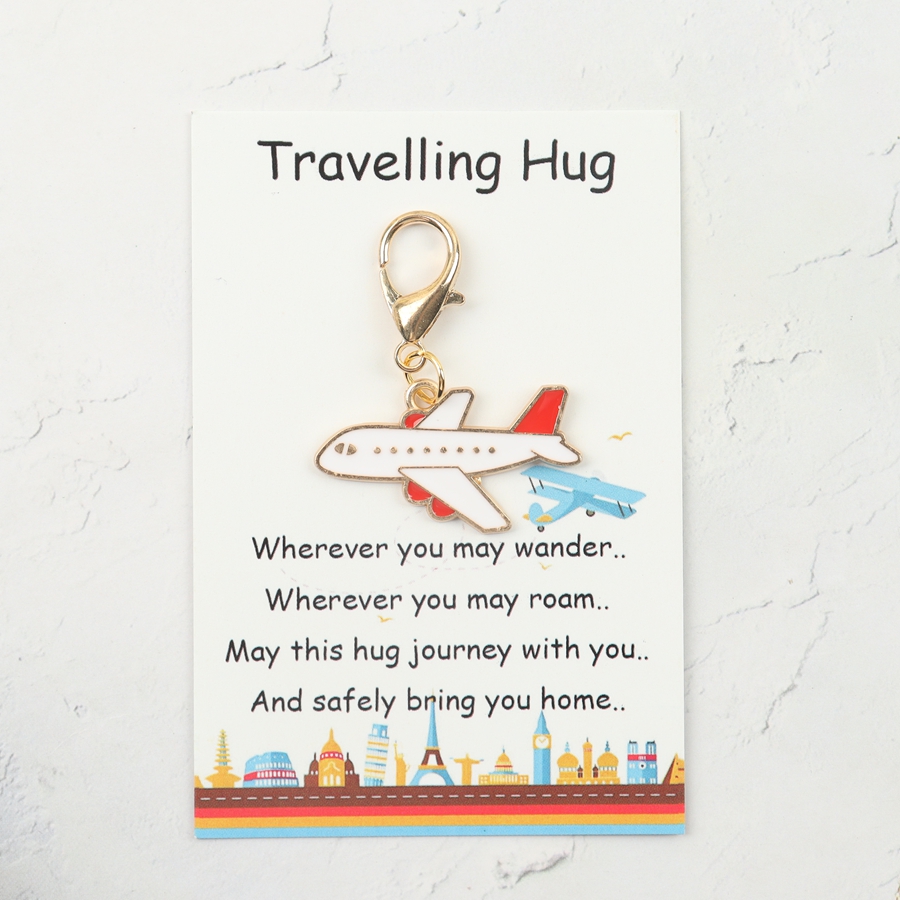 8ピーストラベルキーチェーンセット、パーティーキーチェーン、 - Travel Accessories As Gifts のレビューと価格