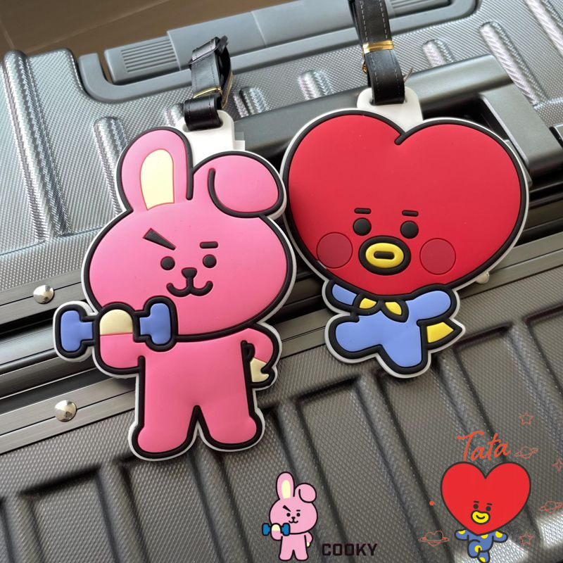BT21のかわいいキャラクターキーホルダー、カワイイユニセッ - Travel Accessories Kit のレビューと価格