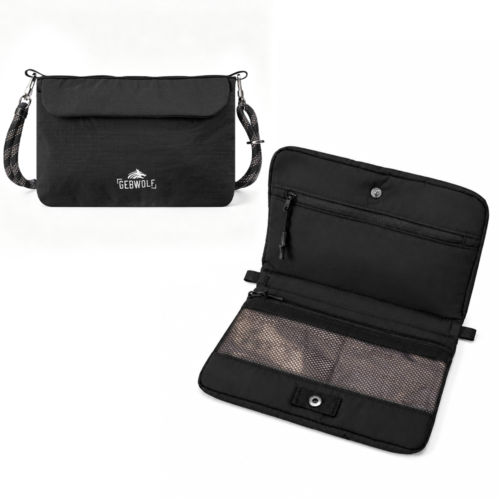 多機能クロスボディバッグ トラベルウォレット パフィーパース - Travel Accessories Organizer Case のレビューと価格