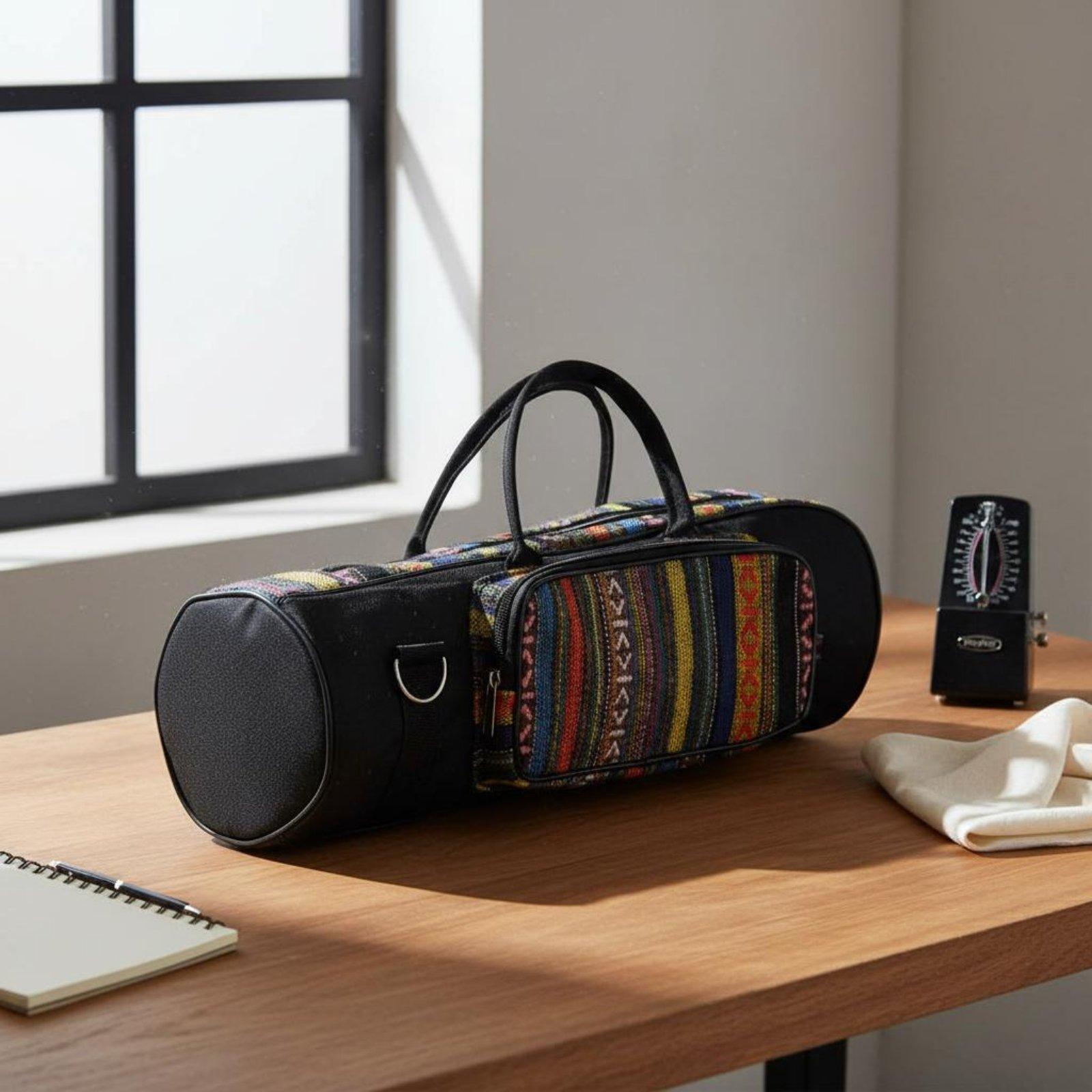 小型収納ポーチ ダブルジッパー トランペットケース キャンバ - Travel Accessories Organizer Case のレビューと価格