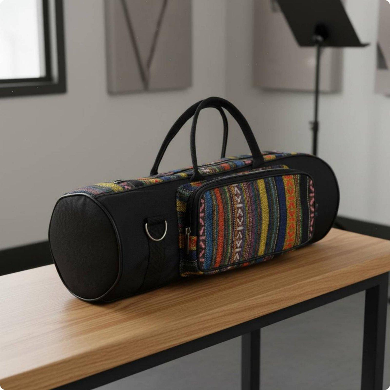 小型収納ポーチ ダブルジッパー トランペットケース キャンバ - Travel Accessories Organizer Case のレビューと価格