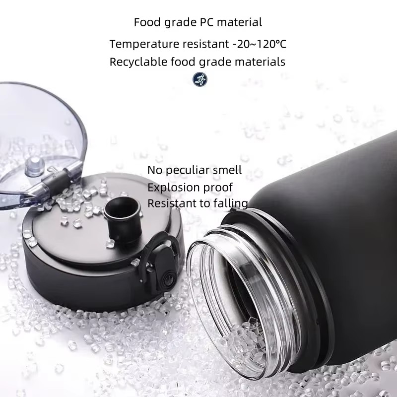 650ML 初音ミク ポータブルスポーツウォーターボトル 漏 - Travel Accessories Bottles のレビューと価格