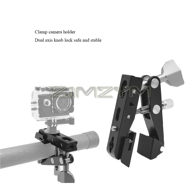 カニスーパークランプカメラクランプ固定マウントクリップポータ - Travel Video Accessories のレビューと価格