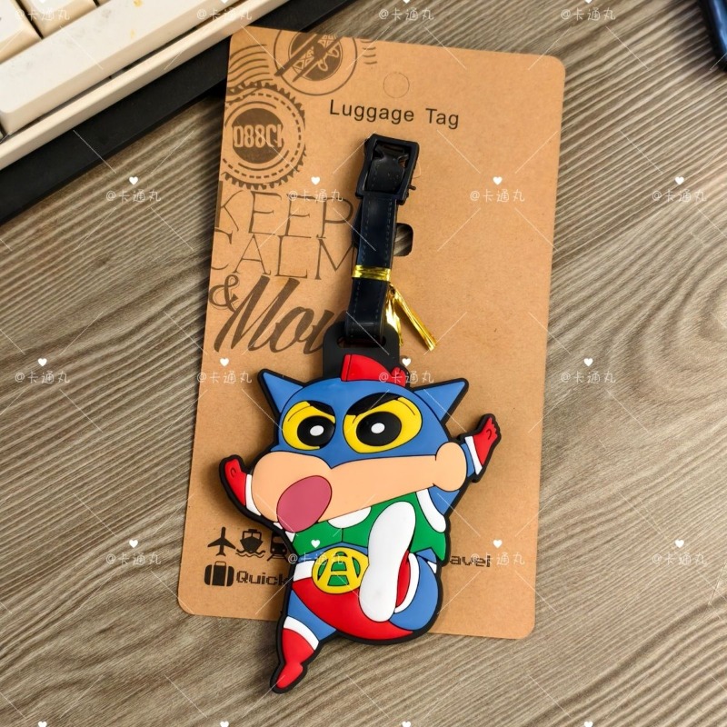 クレヨンしんちゃん漫画アニメキャラクターファッション荷物タグ - Travel Accessories Kit のレビューと価格