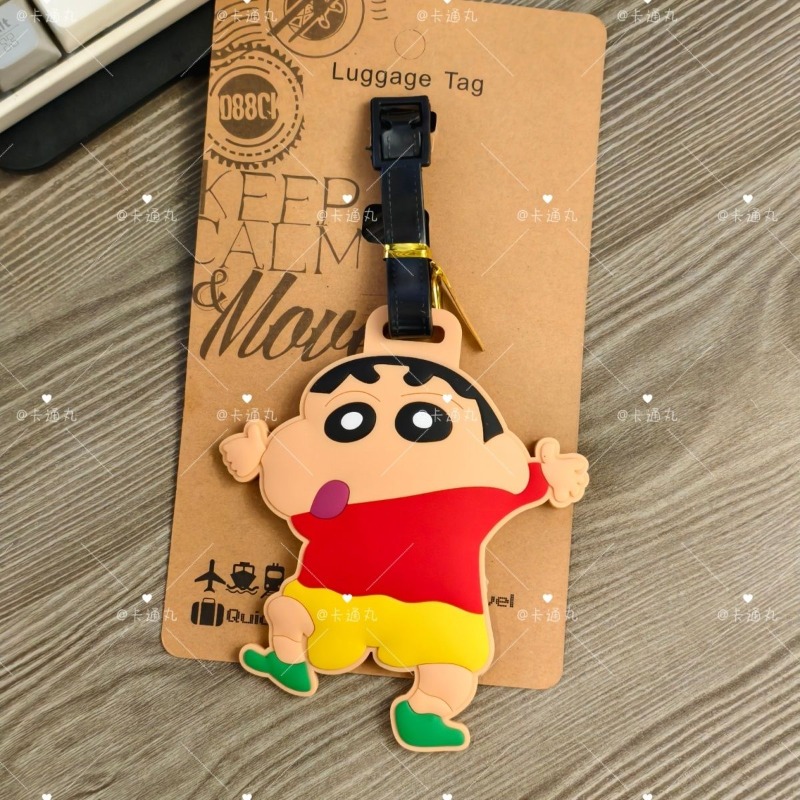 クレヨンしんちゃん漫画アニメキャラクターファッション荷物タグ - Travel Accessories Kit のレビューと価格