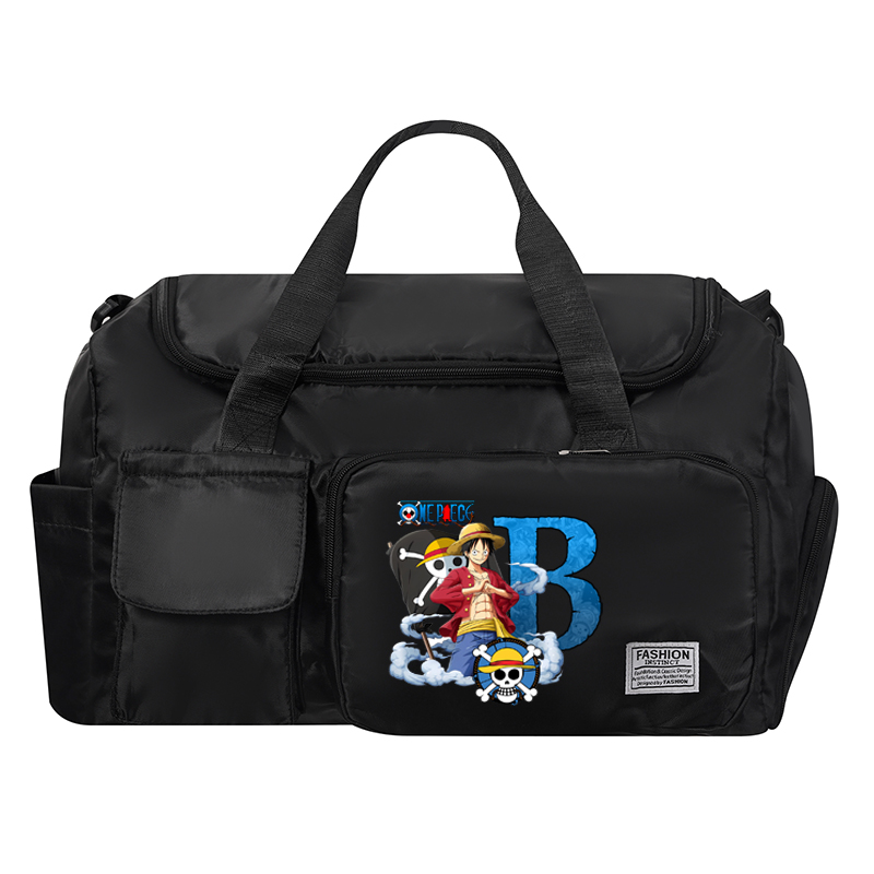 ワンピース男性女性旅行バッグアニメ A-Z 文字プリント防水 - Travel Accessories Men のレビューと価格