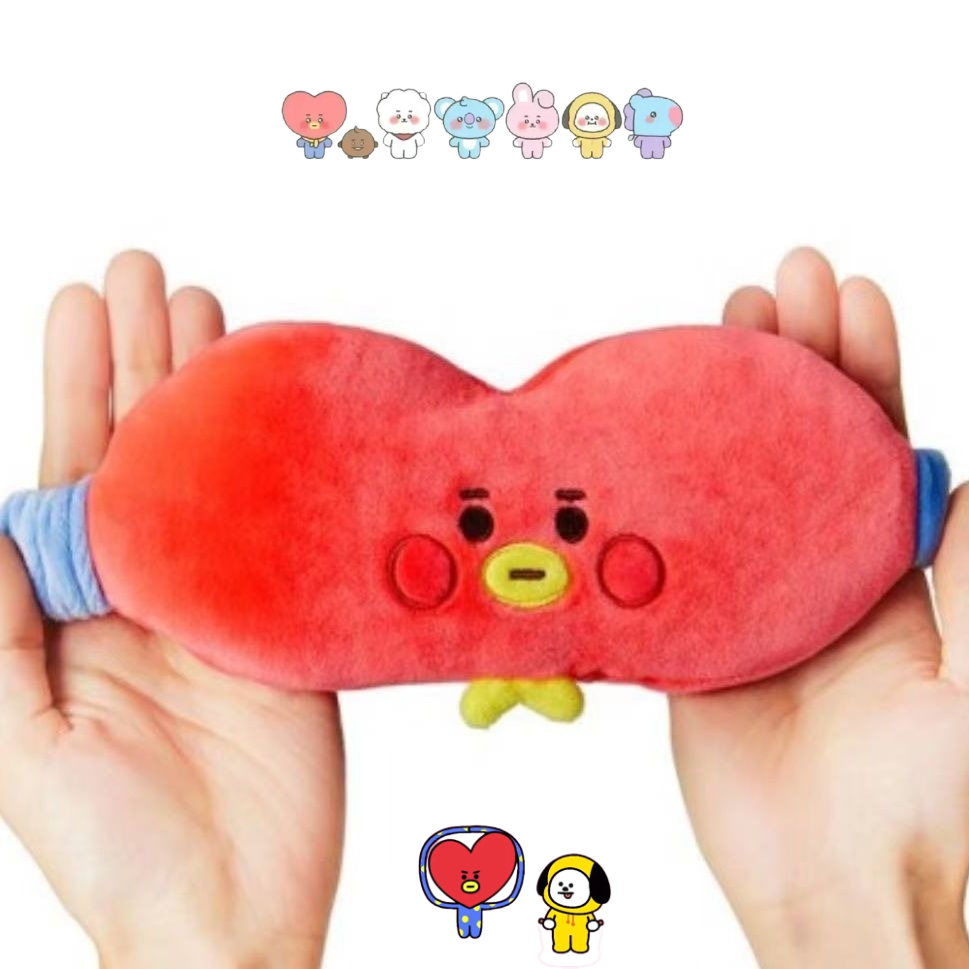BT21漫画のかわいいぬいぐるみアイマスク カワイイ 男女兼 - Travel Accessories Kit のレビューと価格