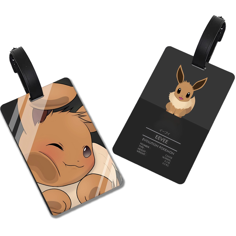 ポケモン漫画荷物タグかわいいプライバシー保護手荷物タグピカチ - Travel Accessories Men のレビューと価格
