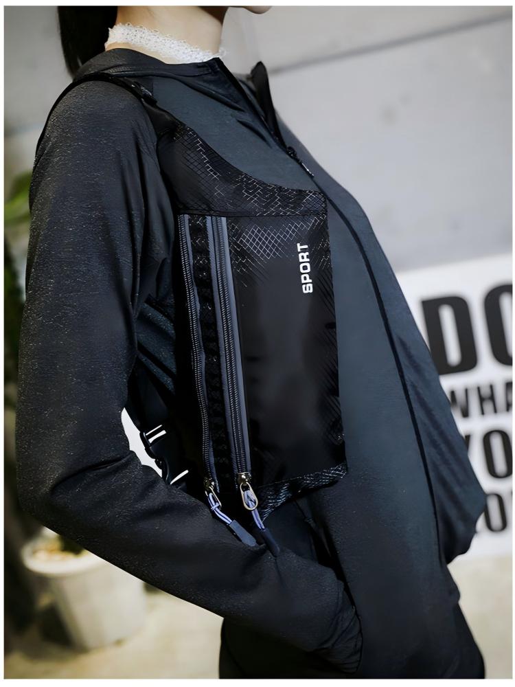 多機能ベルトバッグユニセックスクロスボディチェストウエストバ - Travel Accessories Men のレビューと価格