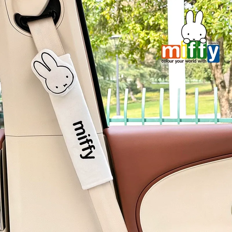 かわいいミッフィーのカーシートベルトショルダーパッド、キュー - Travel Accessories Kids のレビューと価格