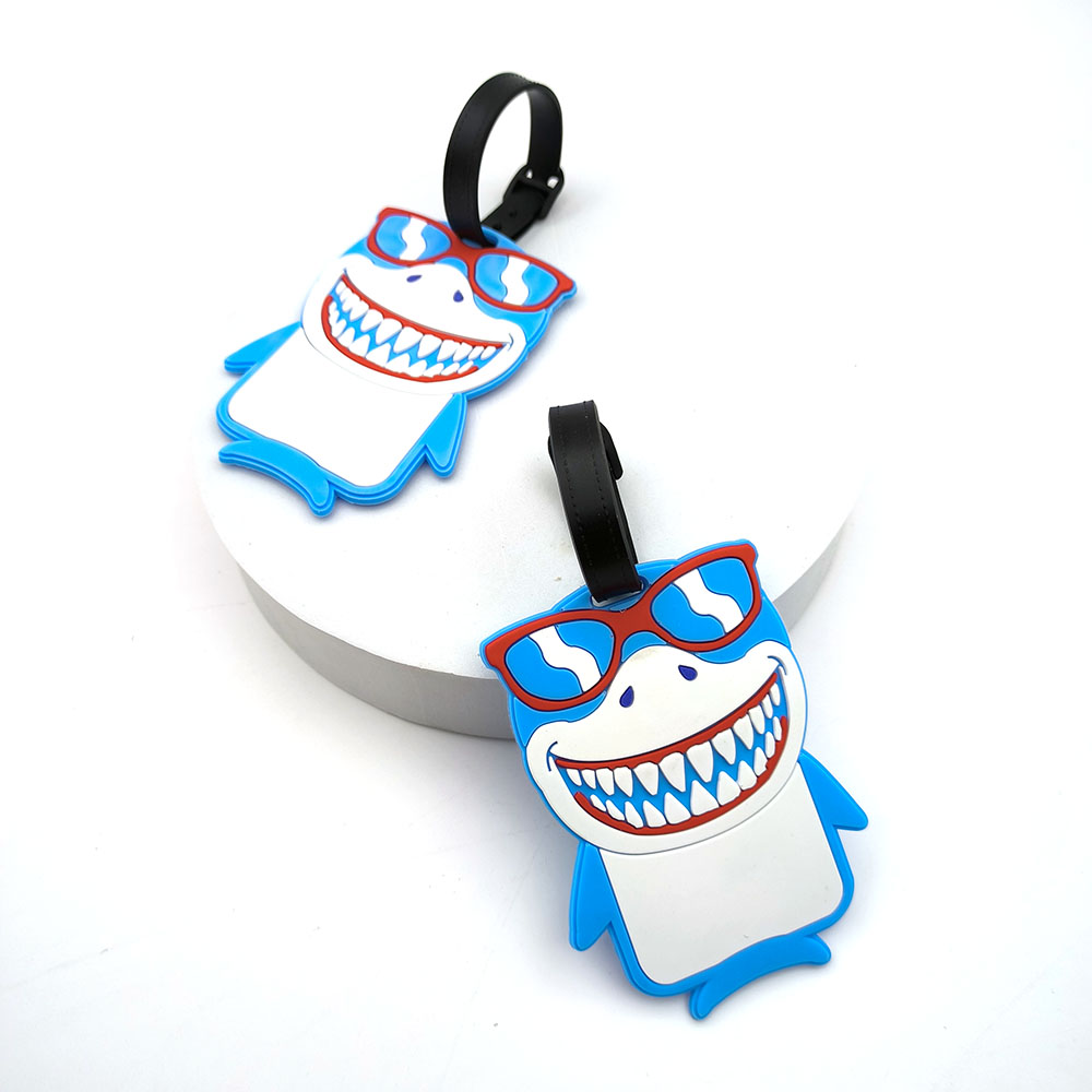 1 個かわいいサメ荷物タグ搭乗荷物タグアイテム紛失防止タグ旅 - Travel Accessories Kids のレビューと価格