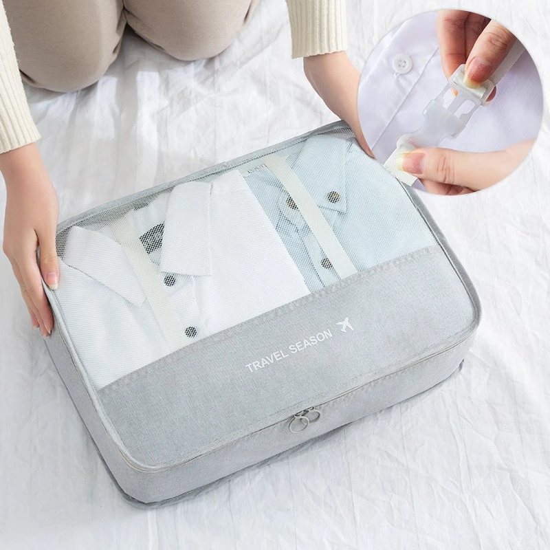 旅行用衣類収納バッグファッション防水衣類仕分けオーガナイザー - Travel Accessories Bag のレビューと価格