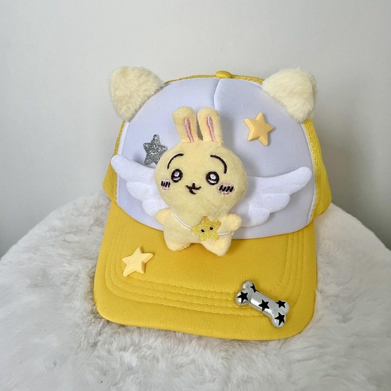 アニメちいかわうさぎ野球帽刺繍ファッションレトロ調節可能学生 - Travel Accessories Kids のレビューと価格