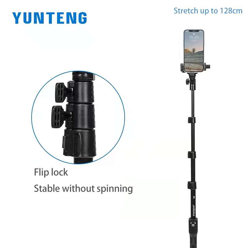 Yunteng-自撮り棒1288,Bluetoothリモコン - Travel Video Accessories のレビューと価格