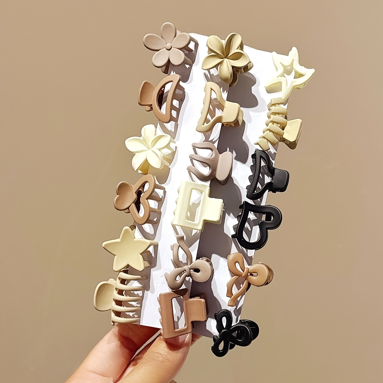 5/10/20/30個入りベージュミックスパック小さなクリッ - Travel Accessories For 4 Year Old のレビューと価格