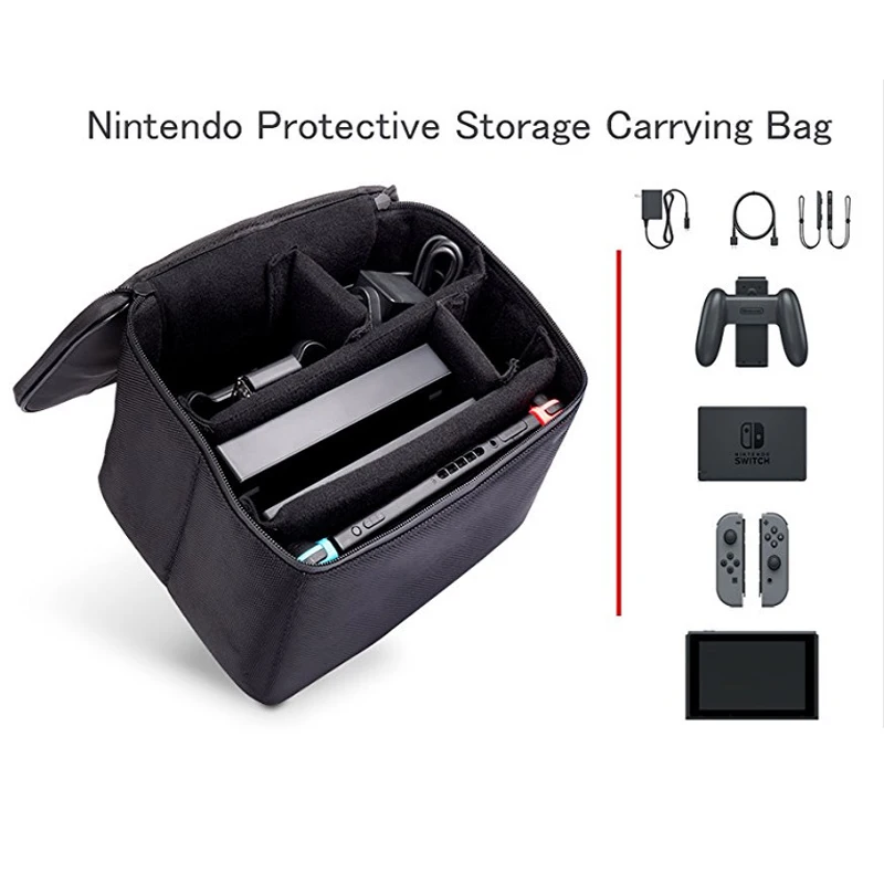 キャリーケースニンテンドースイッチ用バッグキャリングスーツケ - Travel Video Accessories のレビューと価格