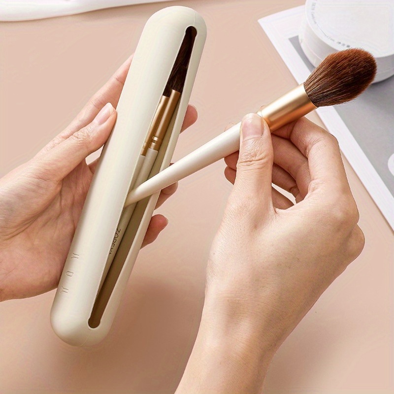 化粧バッグ化粧ブラシポーチ化粧品オーガナイザートラベルホルダ - Travel Accessories Organizer Case のレビューと価格