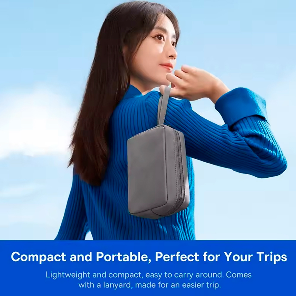 携帯電話防水バッグ旅行用充電器ケーブル収納ケース iPhon - Travel Accessories Organizer Case のレビューと価格